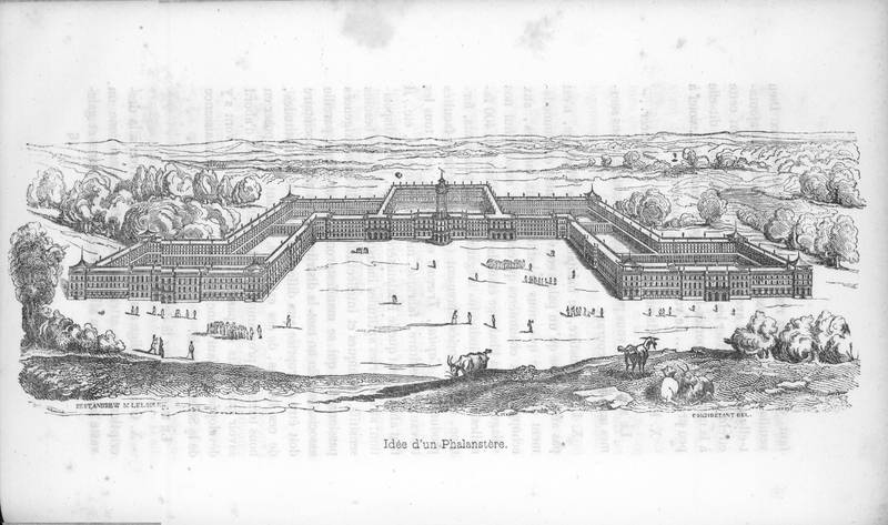 Plan d&#039;un Phalanstère