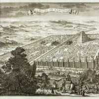 <p>La Tour de Babel sous la forme d’une ziggourat</p>