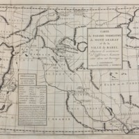 <p>Carte du Paradis terrestre dans une Histoire universelle du 18<sup>e</sup> siècle</p>